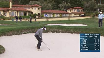 Vijay Singh | Round 3 | 11th hole | Shot 3 | 2025 Pure Insurance