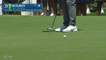 Rory McIlroy | Round 4 | 13th hole | Shot 3 | 2026 Truist Championship