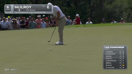 Rory McIlroy | Round 1 | 6th hole | Shot 3 | 2025 TOUR Championship