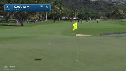 Si Woo Kim | Round 2 | 3rd hole | Shot 2 | 2026 Sony Open