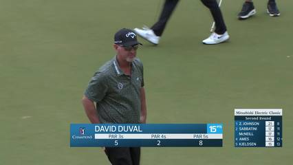 David Duval | Round 2 | 11th hole | Shot 2 | 2026 Mitsubishi Elec Classic