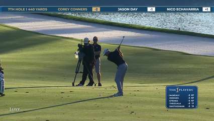 Corey Conners | Round 1 | 7th hole | Shot 2 | 2026 THE PLAYERS