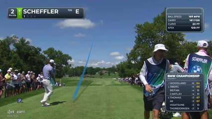 Scottie Scheffler | Round 1 | 2nd hole | Shot 1 | 2026 BMW Championship