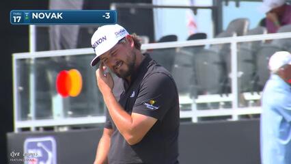 Andrew Novak | Round 3 | 17th hole | Shot 3 | 2025 Arnold Palmer Invitational