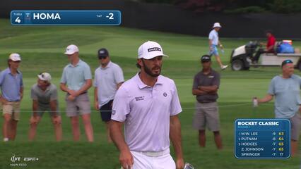 Max Homa | Round 1 | 4th hole | Shot 4 | 2025 Rocket Classic