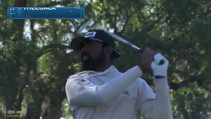 Sahith Theegala | Round 2 | 17th hole | Shot 1 | 2025 Valspar