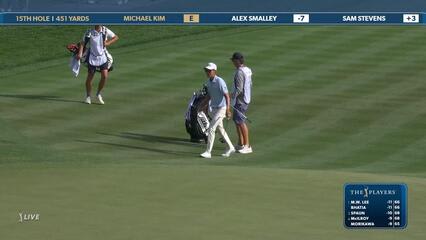 Michael Kim | Round 2 | 15th hole | Shot 3 | 2025 THE PLAYERS