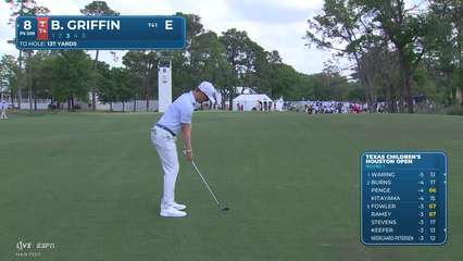 Ben Griffin | Round 1 | 8th hole | Shot 3 | 2026 Texas Children's