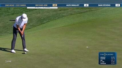 Michael Kim | Round 1 | 2nd hole | Shot 4 | 2025 THE PLAYERS