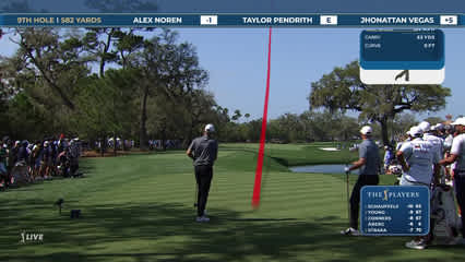 Taylor Pendrith | Round 2 | 9th hole | Shot 1 | 2026 THE PLAYERS