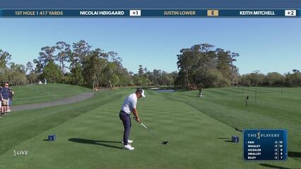 Justin Lower | Round 1 | 1st hole | Shot 1 | 2025 THE PLAYERS