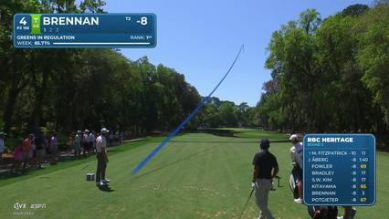 Michael Brennan | Round 2 | 4th hole | Shot 1 | 2026 RBC Heritage