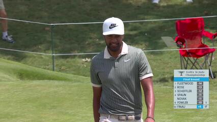 Tony Finau | Round 4 | 18th hole | Shot 4 | 2025 FedEx St. Jude