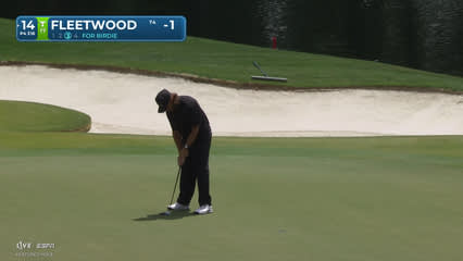 Tommy Fleetwood | Round 1 | 14th hole | Shot 3 | 2026 Truist Championship