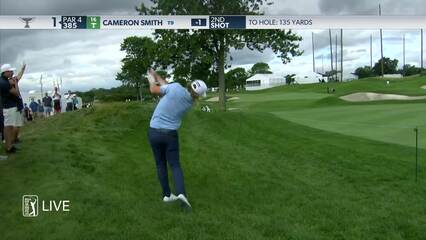Cameron Smith | 2021 NORTHERN TRUST | Round 1 | 1st hole | Shot 2