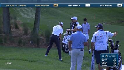 Thomas Detry | Round 1 | 5th hole | Shot 2 | 2025 THE PLAYERS