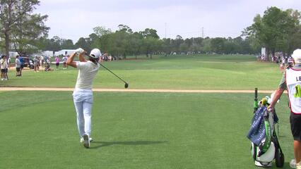 Min Woo Lee | Round 4 | 12th hole | Shot 1 | 2025 Houston Open