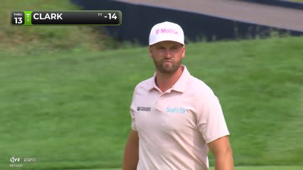 Wyndham Clark | Round 4 | 13th hole | Shot 3 | 2026 BMW Championship
