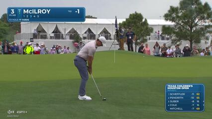 Rory McIlroy | Round 2 | 3rd hole | Shot 3 | 2025 Houston Open