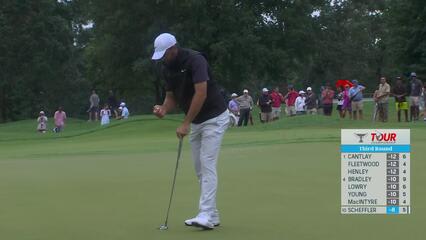 Scottie Scheffler | Round 3 | 6th hole | Shot 4 | 2025 TOUR Championship