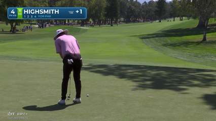 Joe Highsmith | Round 2 | 4th hole | Shot 4 | 2025 Procore