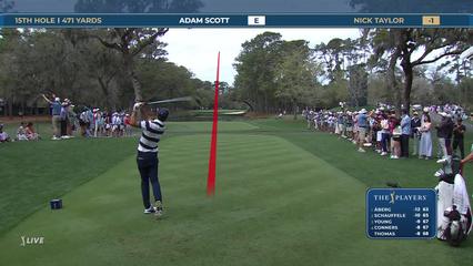 Nick Taylor | Round 3 | 15th hole | Shot 1 | 2026 THE PLAYERS