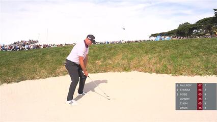 Sepp Straka | Round 4 | 8th hole | Shot 3 | 2025 AT&T Pebble Beach