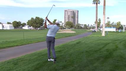 Stewart Cink | Round 1 | 10th hole | Shot 2 | 2025 Charles Schwab