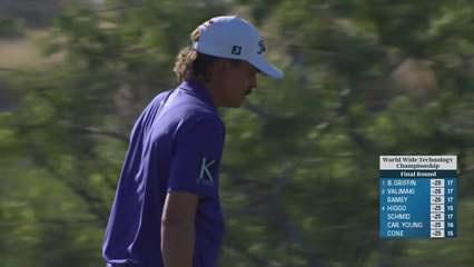 Carson Young | Round 4 | 16th hole | Shot 3 | 2025 World Wide Technology