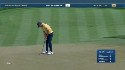 Nick Taylor | Round 4 | 6th hole | Shot 5 | 2026 THE PLAYERS