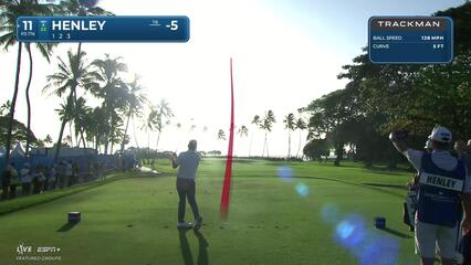 Russell Henley | Round 2 | 11th hole | Shot 1 | 2025 Sony Open