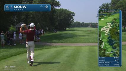 William Mouw | Round 2 | 6th hole | Shot 1 | 2025 3M Open