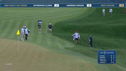 Nick Taylor | Round 2 | 2nd hole | Shot 3 | 2026 THE PLAYERS