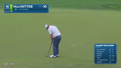 Robert MacIntyre | Round 2 | 16th hole | Shot 2 | 2026 Valero