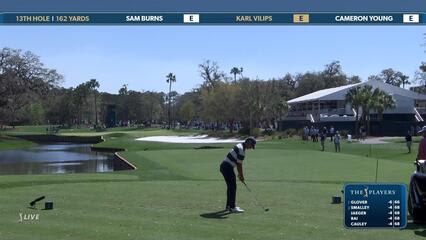 Karl Vilips | Round 1 | 13th hole | Shot 1 | 2025 THE PLAYERS