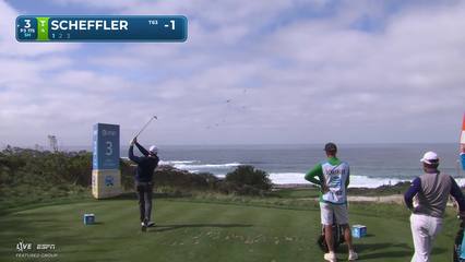 Scottie Scheffler | Round 2 | 3rd hole | Shot 1 | 2026 AT&T Pebble Beach