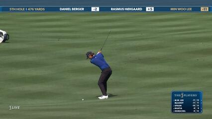 Min Woo Lee | Round 2 | 5th hole | Shot 2 | 2025 THE PLAYERS