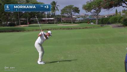 Collin Morikawa | Round 1 | 5th hole | Shot 2 | 2026 Sony Open