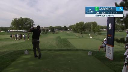 Ángel Cabrera | Round 2 | 9th hole | Shot 1 | 2025 Sanford Int