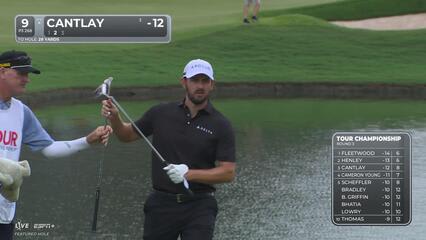 Patrick Cantlay | Round 3 | 9th hole | Shot 2 | 2025 TOUR Championship