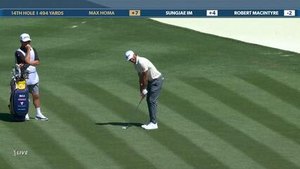 Max Homa | Round 1 | 14th hole | Shot 3 | 2025 THE PLAYERS