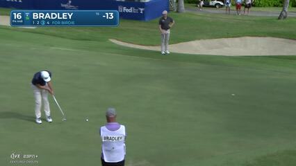 Keegan Bradley | Round 4 | 4th hole | Shot 3 | 2025 Sony Open