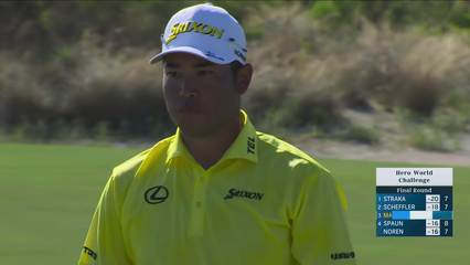 Hideki Matsuyama | Round 4 | 8th hole | Shot 2 | 2025 Hero World Challenge