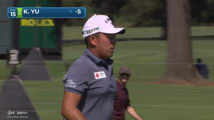 Kevin Yu | Round 1 | 6th hole | Shot 4 | 2025 Sanderson Farms