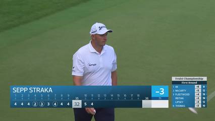 Sepp Straka | Round 1 | 11th hole | Shot 4 | 2026 Truist Championship