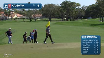Takumi Kanaya | Round 2 | 14th hole | Shot 3 | 2026 Cognizant Classic