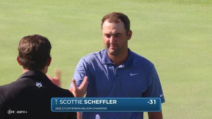 Scottie Scheffler | Round 4 | 18th hole | Shot 5 | 2025 THE CJ CUP