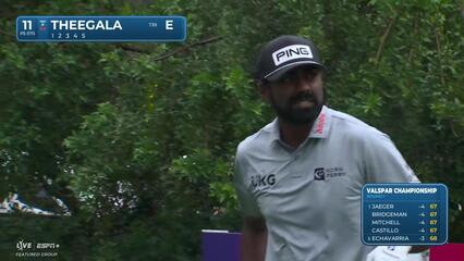 Sahith Theegala | Round 1 | 11th hole | Shot 1 | 2025 Valspar