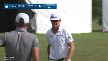 Lanto Griffin | Round 1 | 9th hole | Shot 2 | 2025 Zurich Classic