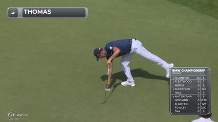 Justin Thomas | Round 2 | 3rd hole | Shot 4 | 2025 BMW Championship